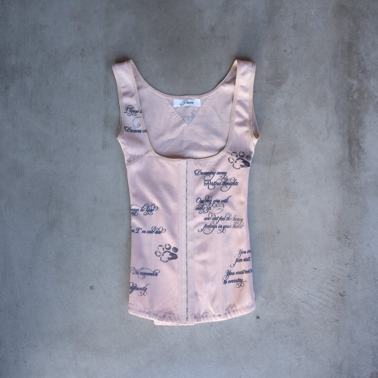 ෆ imprint corset ₊˚⊹