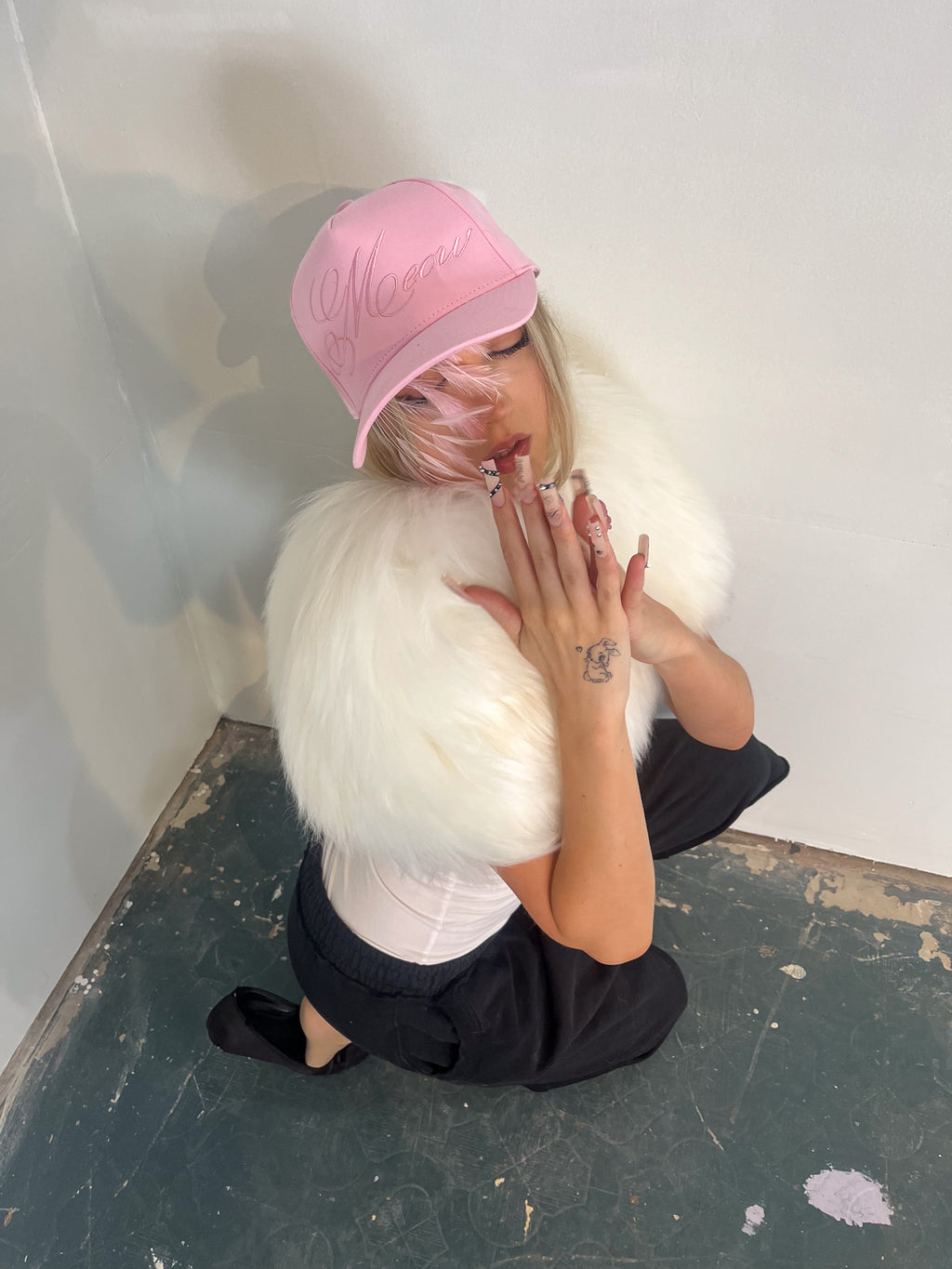 ෆ meow hat ₊˚⊹