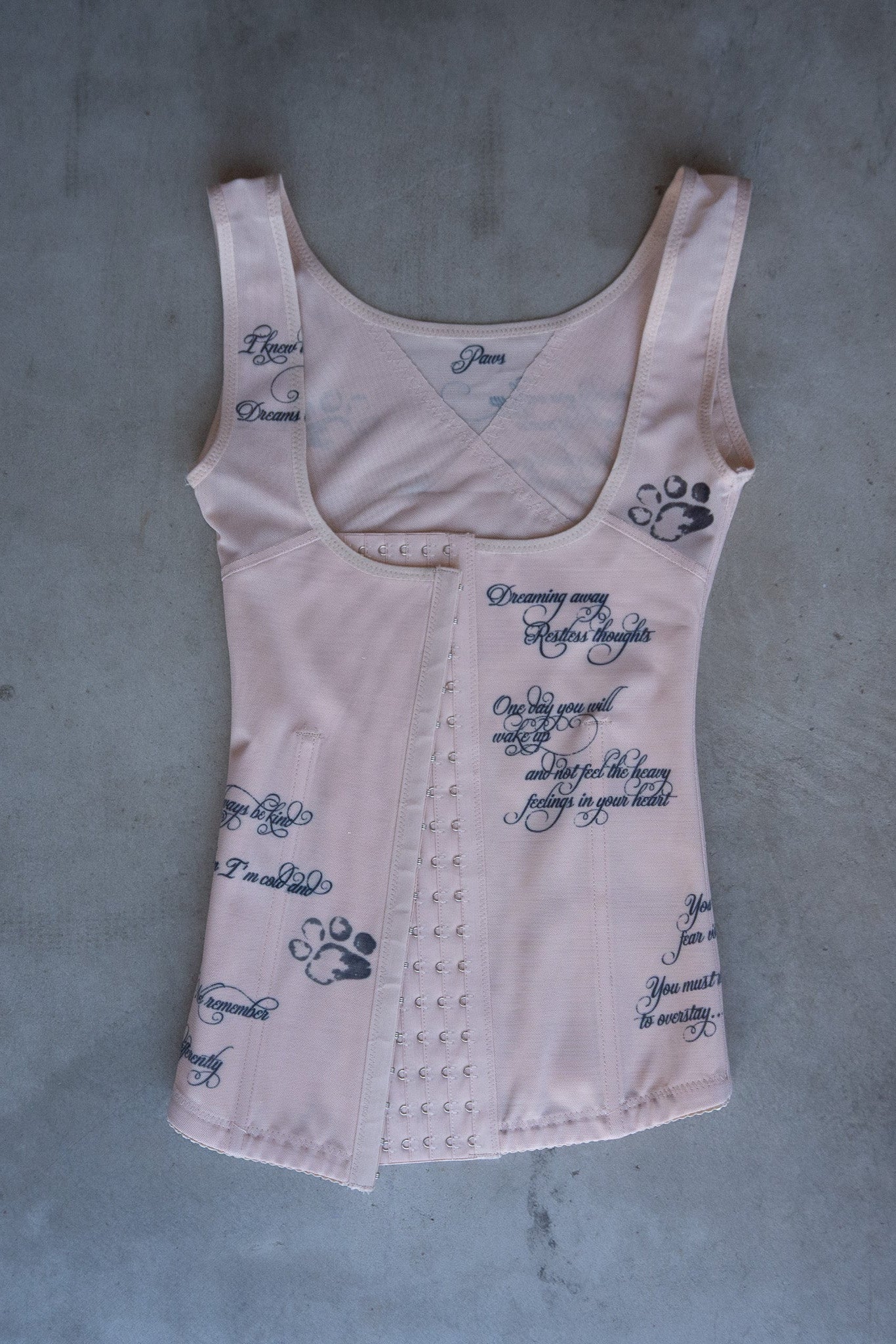 ෆ imprint corset ₊˚⊹